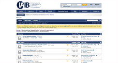 Desktop Screenshot of forum.ibroadcastnetwork.org